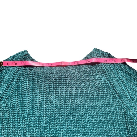 Kimchi Blue UO Crop Teal Knit Sweater in Women’s Size Small - Picture 11 of 13
